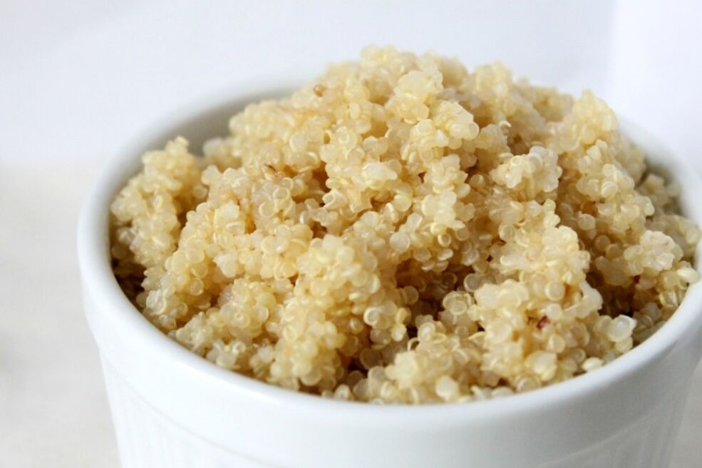 quinoa pour le régime 6 pétales