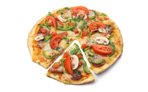 pizza diététique pour perdre du poids à la maison