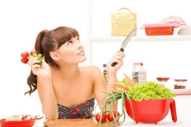 préparer des légumes pour perdre du poids à la maison