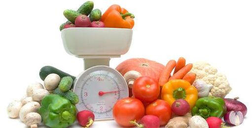 peser les légumes pour le diabète
