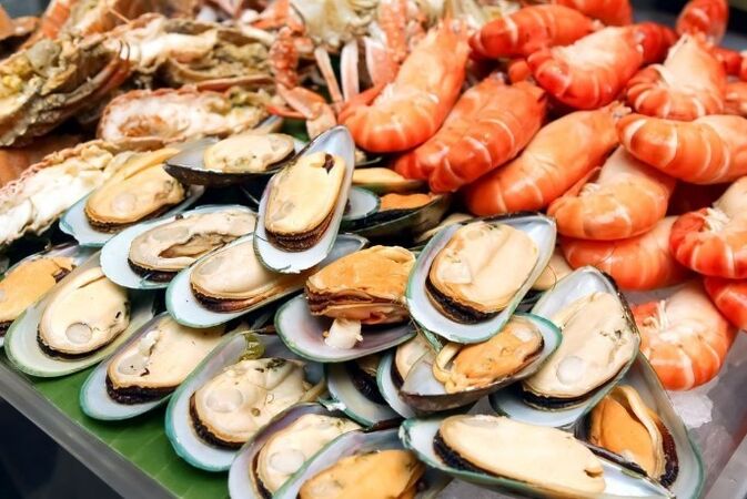 Cadeaux de mer pour le régime